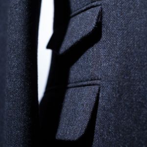 The Hislop Overcoat - Dark Navy