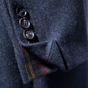 The Hislop Overcoat - Dark Navy
