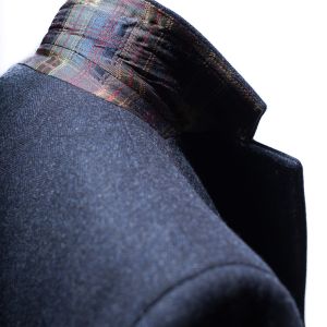 The Hislop Overcoat - Dark Navy