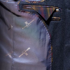 The Hislop Overcoat - Dark Navy