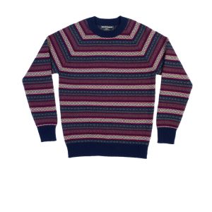 Fair Isle, Crew Neck Jumper - Kinloch Anderson Tartan