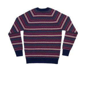 Fair Isle, Crew Neck Jumper - Kinloch Anderson Tartan
