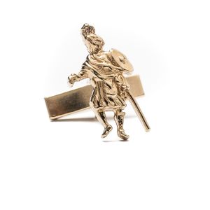 GOLD HIGHLANDER CUFFLINKS