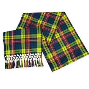 3 Knot Evening Sash in Buchanan Modern Tartan in Fine Wool length 90"