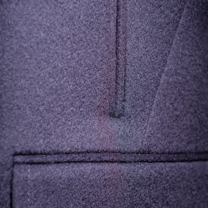 The Leith Pea Coat - Navy Blue