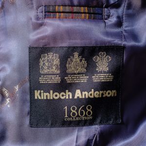 The Leith Pea Coat - Navy Blue