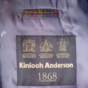 The Leith Pea Coat - Airforce Blue