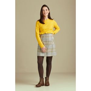 The A Line Tweed Skirt - mini length Made to Order