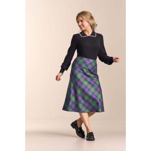 Bias Cut Skirt in Wool - Made to Order