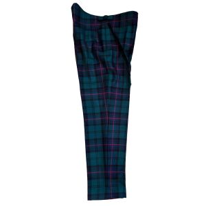 Fishtail Trousers in Armstrong Modern Tartan