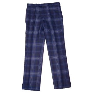 Straight Waistband Trousers in Auld Alliance Tartan