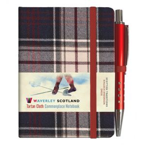 Kinloch Anderson Tartan Notebook in Castle Grey Tartan