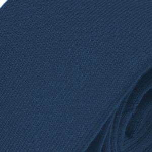 Blue Ancient plain wool tie to tone with kilt