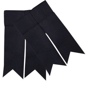Blue Modern Garter Flashes to tone with kilt