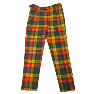 Fishtail Trousers in Buchanan Ancient Tartan