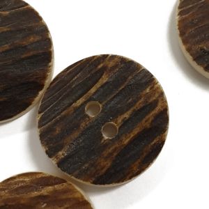 Real Staghorn Button - Large