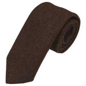Bracken Tweed Tie in Pure New Wool