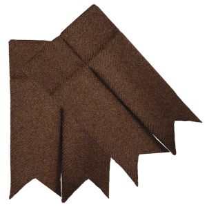 Cocoa Tweed Garter Flashes to tone with kilt