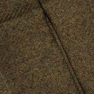 Dark Olive Tweed Garter Flashes to tone with kilt