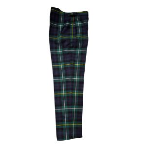 Fishtail Trousers in Campbell of Argyll Modern Tartan