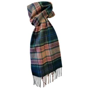Cashmere Scarf in Kinloch Anderson Sundial 150th Anniversary Tartan