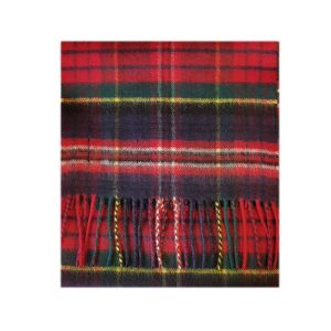 Cashmere Scarf in MacPherson Tartan
