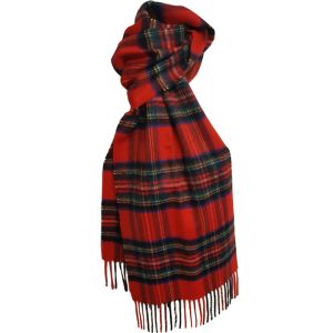 Cashmere Scarf in Stewart Royal Tartan