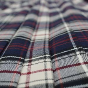 tartan cloth fabric by the metre