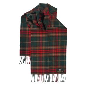 Cavan County Tartan Lambswool Scarf