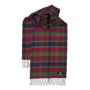 Clare County Tartan Lambswool Scarf