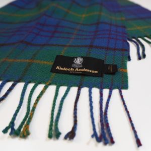 Lambswool Scarf in Donegal County Tartan