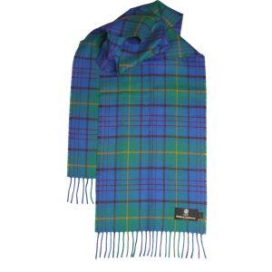 Donegal County Lambswool Tartan Scarf