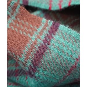 Lambswool Scarf in Dublin County Tartan