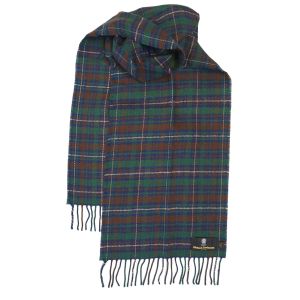 Kerry County Tartan Lambswool Scarf