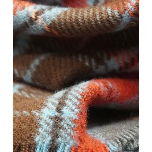 Lambswool Scarf in Leitrim County Tartan