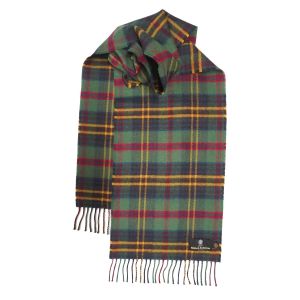 Limerick County Tartan Lambswool Scarf
