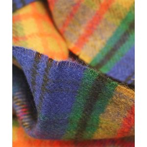 Lambswool Scarf in Longford County Tartan