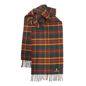 Monaghan County Tartan Lambswool Scarf