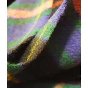 Lambswool Scarf in Offaly County Tartan