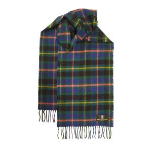 Offaly County Tartan Lambswool Scarf