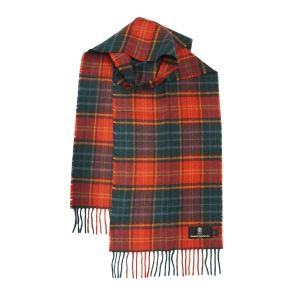 Roscommon County Tartan Lambswool Scarf