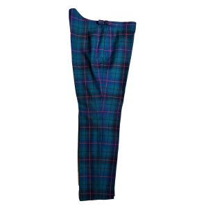 Fishtail Trousers in Davidson Modern Tartan