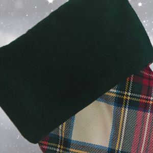 Christmas Stocking in Dress Stewart Tartan
