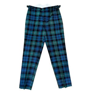 Fishtail Trousers in Forbes Ancient Tartan
