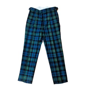 Fishtail Trousers in Gordon Ancient Tartan