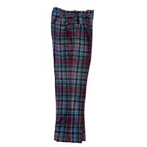 Ladies Trousers in Gordon Red Weathered Tartan.