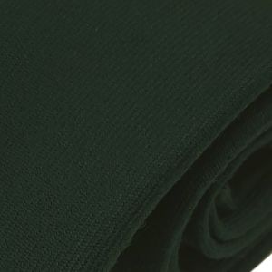 Green Modern plain wool tie to tone with kilt