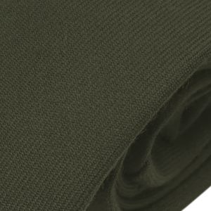 Green Muted plain wool tie to tone with kilt
