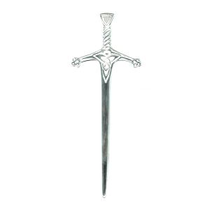 Celtic Sword Kilt Pin in Hallmarked Sterling Silver