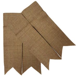 Heath Tweed Garter Flashes to tone with kilt